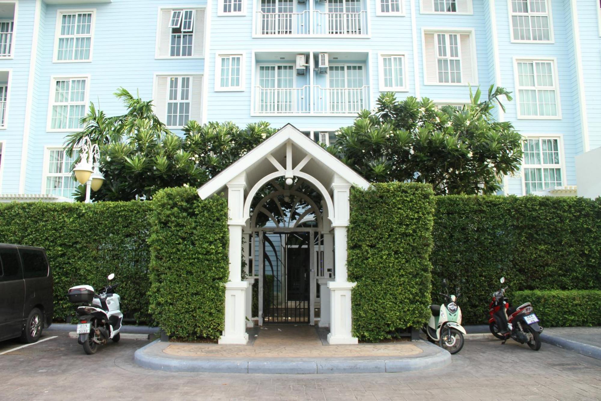 Grand Florida芭提雅带免费游泳池温泉和健身房和办公区水上花园公寓e208 Na Chom Thian Eksteriør billede