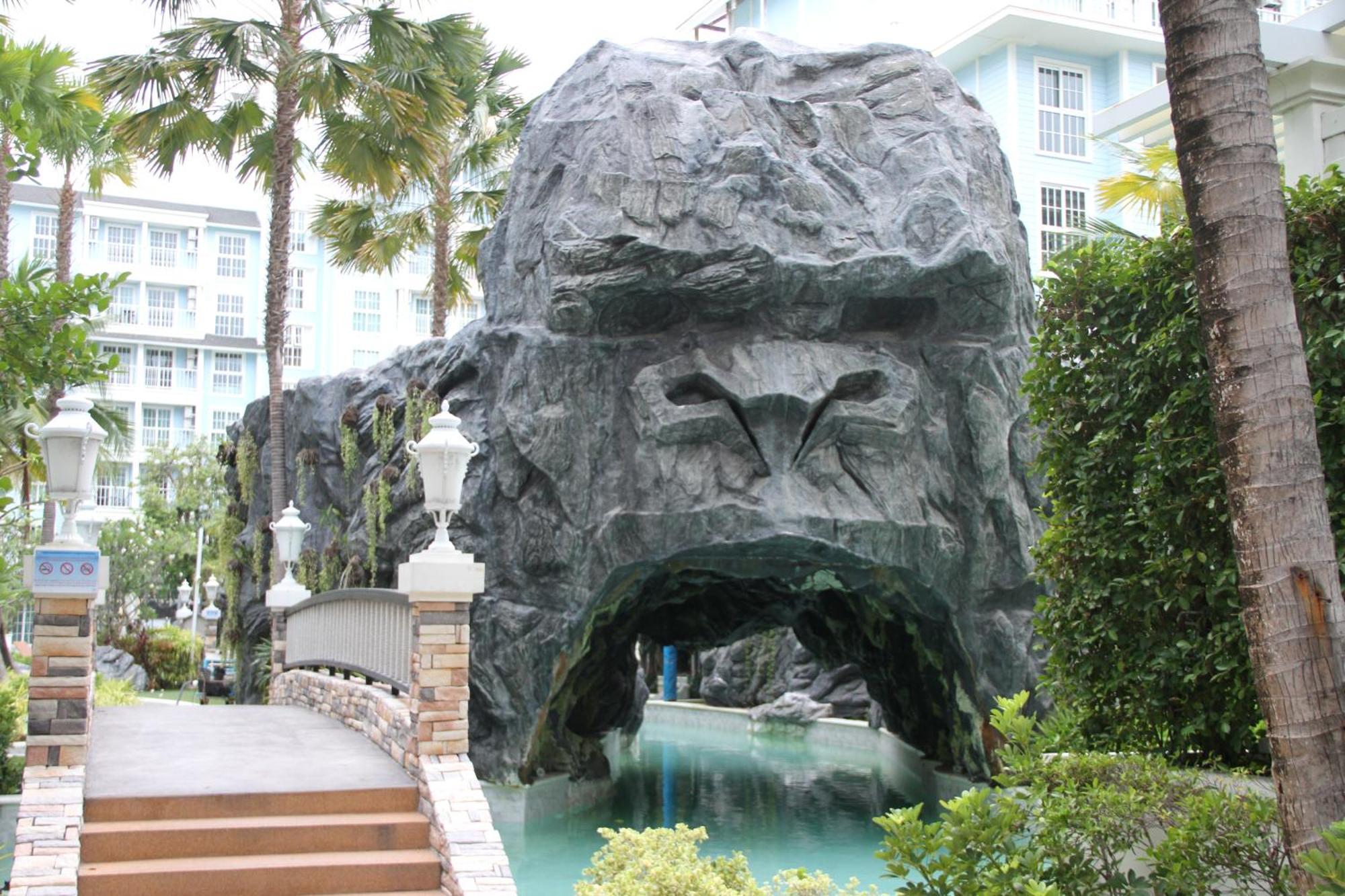 Grand Florida芭提雅带免费游泳池温泉和健身房和办公区水上花园公寓e208 Na Chom Thian Eksteriør billede