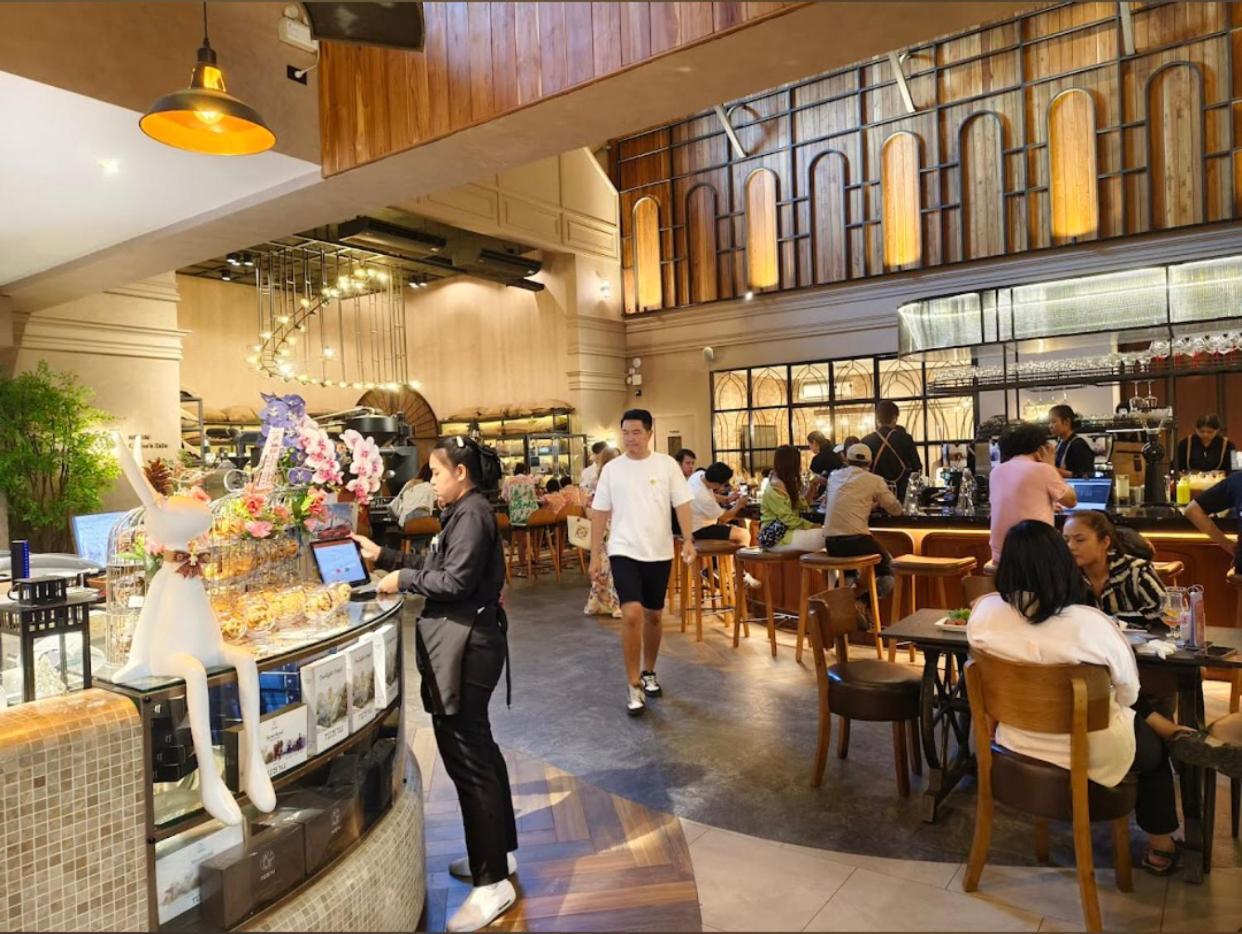 Grand Florida芭提雅带免费游泳池温泉和健身房和办公区水上花园公寓e208 Na Chom Thian Eksteriør billede